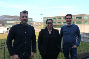 Kevin Pieters, Merri Schwarz en David Vandingenen